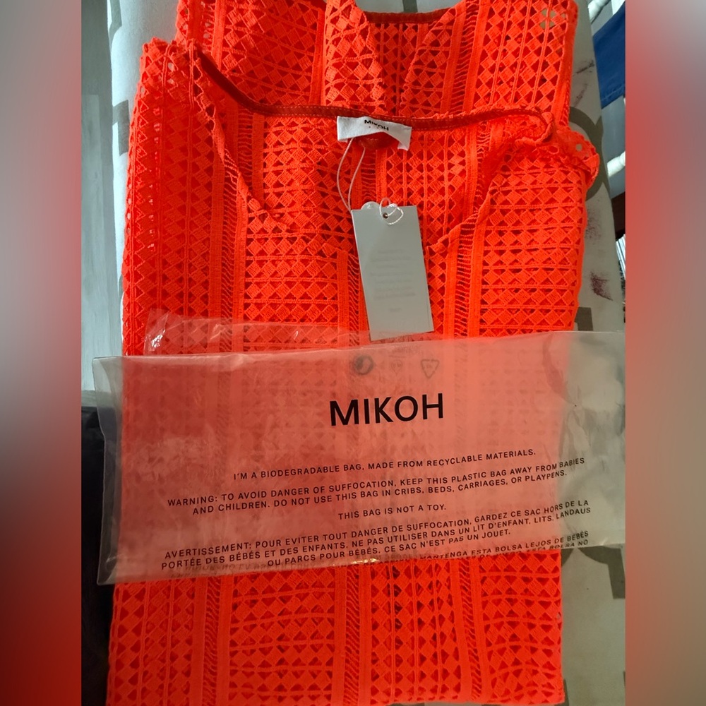 MIKOH Ko Samui Mini Dress in Ginger - Size 3 - NWT! - Picture 5 of 8